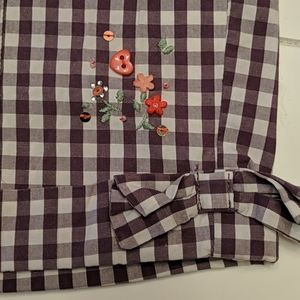 Sergent Major Purple & White Romper